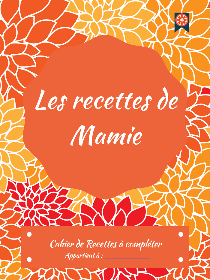 Les recettes de Mamie – Mémé – Couverture1, Mamie fleurs