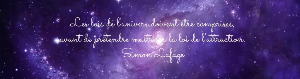 Les 14 lois de l'univers - citation