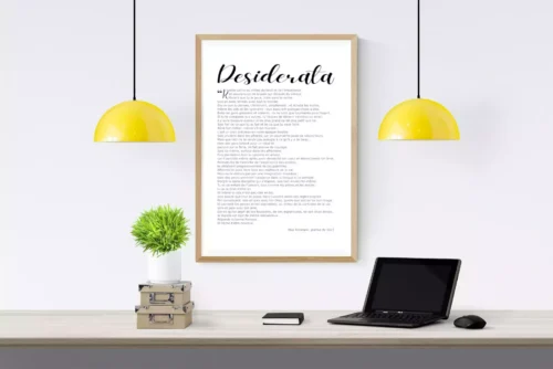 Affiche Desiderata